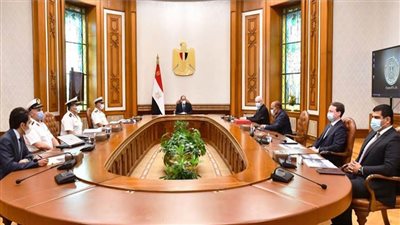 الرئيس السيسي يستقبل مالك شركة لورسن الألمانية العالمية للصناعات البحرية