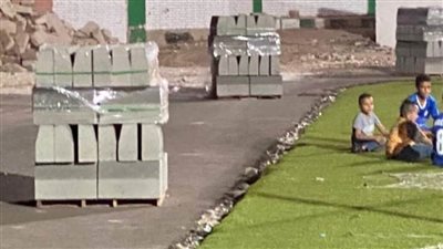 بتكلفة 5 ملايين جنيه.. عودة العمل بتراك كرة القدم بنادي الشيخ زايد