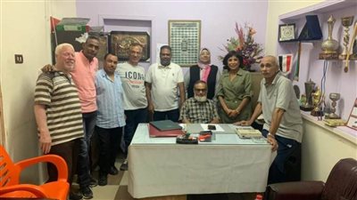 رئيس اتحاد الإعاقات الذهنية تزور نادي العزيمة بالإسماعيلية