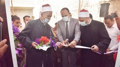 سكرتير عام أسيوط يفتتح مسجد الشيخ شهاب الدين بقرية المطمر  