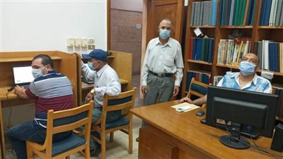  جامعة بني سويف تستقبل طلاب الثانوية العامة لتسجيل رغبات المرحلة الأولى