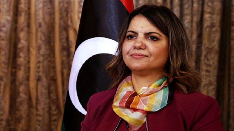 نجلاء المنقوش وزيرة