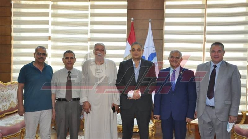 استقبل رئيس جامعة