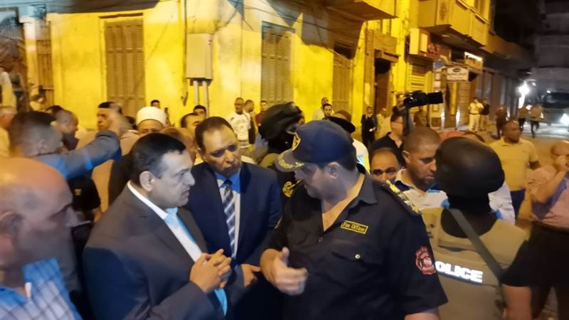 محافظ البحيرة ينتقل