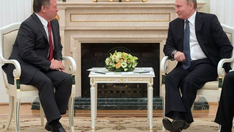 بوتين والملك عبد