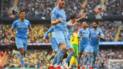 مانشستر سيتي يحقق فوزا كبيرا على نوريتش سيتي 