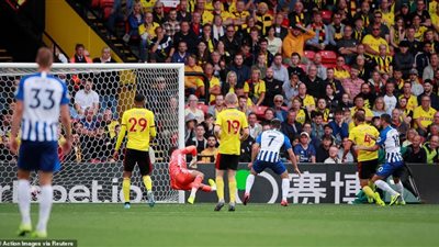 فوز برايتون على واتفورد بالدوري الانجليزي الممتاز