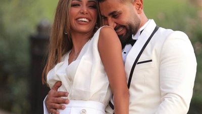 أول صور من عقد قران أحمد سعد وعلياء بسيونى 