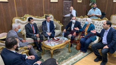 محافظ كفر الشيخ يلتقي بوزير الشباب والرياضة ويقرر صرف 30 ألف جنيه لكل مصاب