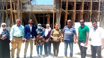  شباب سوهاج يتفقدون مشروعات 