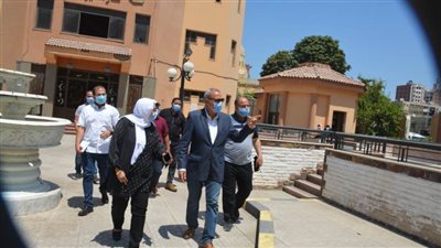 محافظ القليوبية يتفقد المشروعات بمدينتي بنها وشبرا الخيمة