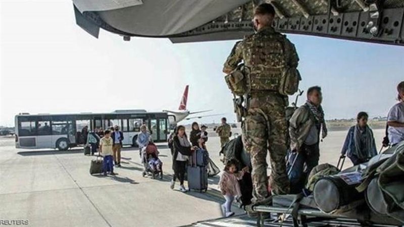 عملية اجلاء الافغان