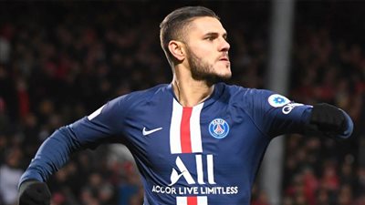 باريس سان جيرمان يعلن غياب إيكاردي بسبب إصابة في الكتف