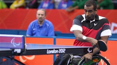 بارالمبياد طوكيو2020.. سامح عيد يخسر أمام بطل فرنسا في منافسات تنس الطاولة