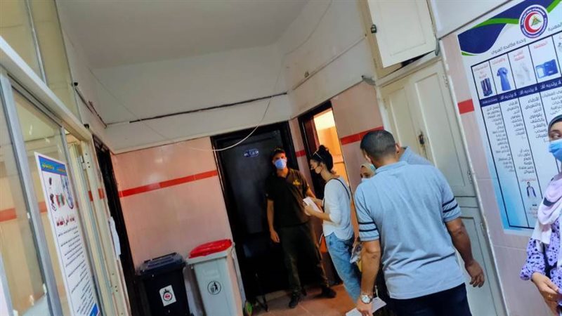 عمليات التطعيم للعمال