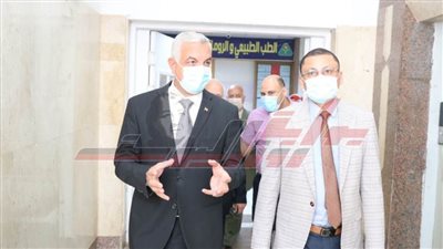 شفاء حالتين من مصابي كرة السرعة ومغادرتهما مستشفى جامعة المنوفية