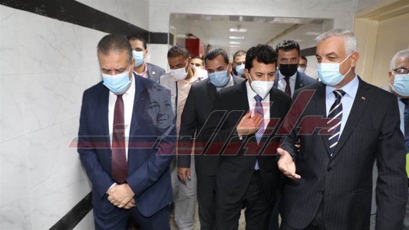 وزير الشباب في زيارة