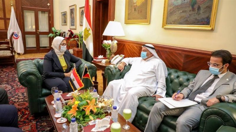 لقاء وزيرة الصحة