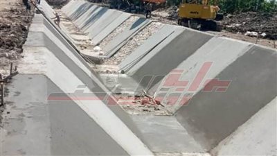 خاص: تبطين 105 كيلو ترع والعمل علي الانتهاء من 895 كيلو بكفر الشيخ