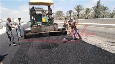 مشروعات الرصف الجديدة طفرة غير مسبوقة بكفر الشيخ