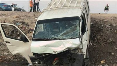 إصابة 14 شخصًا في حادث تصادم بالدقهلية