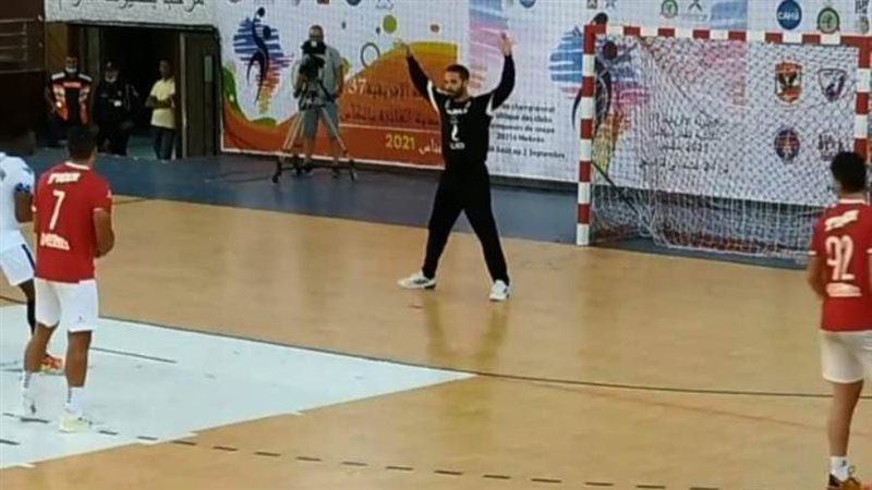 يد الأهلي ضد إنتر