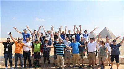 منطقة الأهرامات تستقبل حكام بطولة العالم للدرجات