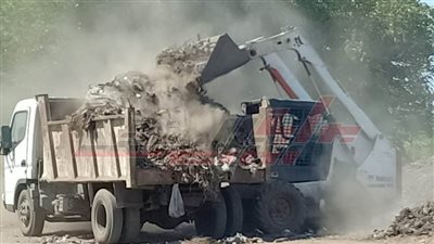 رفع 2356 طن مخلفات بمراكز ومدن كفر الشيخ
