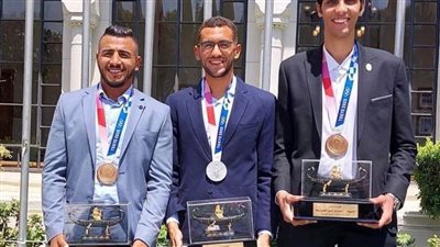 تكريم جديد لأبطال مصر الأولمبيين