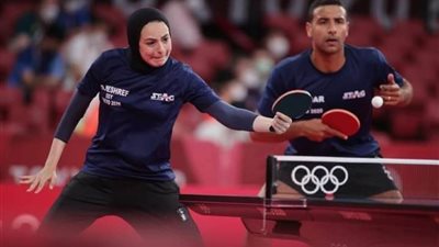 نهائي مصري ببطولة إفريقيا لتنس الطاولة للزوجي المختلط