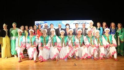 عرض فرقة رضا في احتفالات بورسعيد عاصمة الثقافة المصرية 