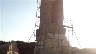 الآثار تبدأ فى ترميم ناووس تل الربع بالدقهلية