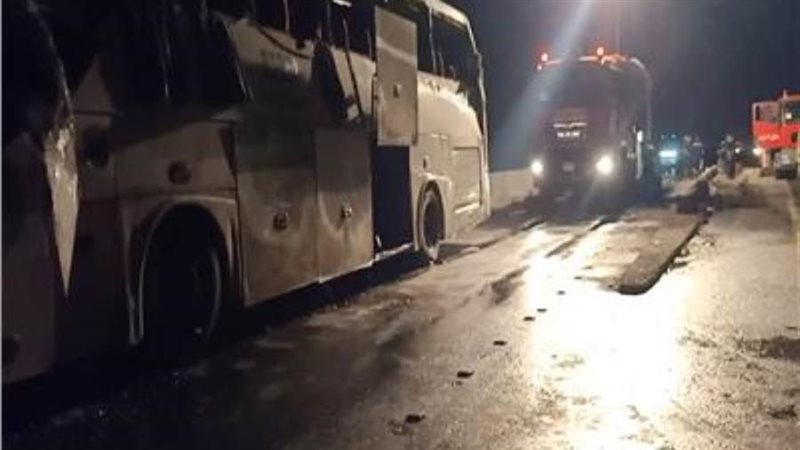 حادث تصادم أتوبيس