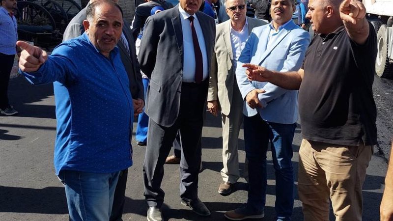 محافظ البحيرة يتفقد