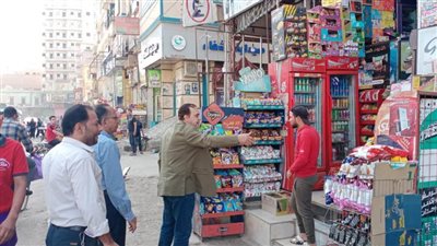 تحرير 230 مخالفة بملوي وأبوقرقاص خلال حملات متابعة الإجراءات الاحترازية  بالمنيا