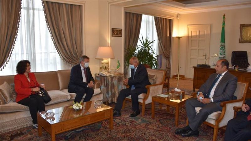 ابو الغيط يستقبل