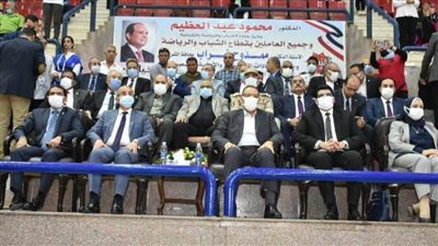 الشرقية تحتفل بعيدها القومي بالصالة المغطاة بالزقازيق 