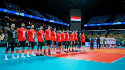 مصر تواجه أوغندا بربع نهائي بطولة إفريقيا لرجال الطائرة