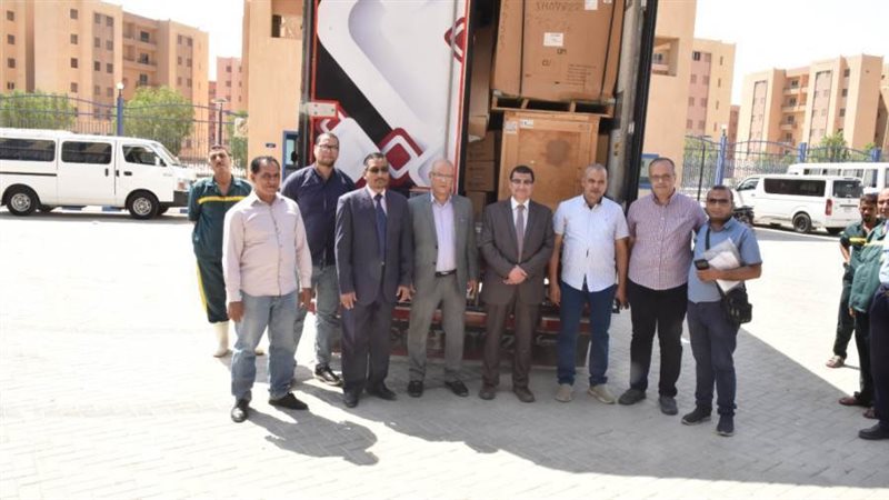 استلام الأجهزة الطبية