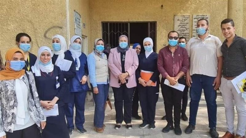 د نيفين وقيادات الصحة