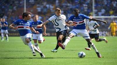 إنتر ميلان يتعادل مع سامبدوريا 2-2 في الدوري الإيطالي