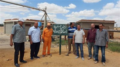 استرداد ١٦٤ فدان أملاك دولة بوادي النطرون بالبحيرة