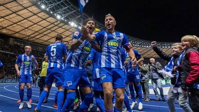 هيرتا برلين يفوز على بوخوم 3ـ1 في الدوري الألماني 
