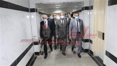 محافظا المنوفية وكفر الشيخ يطمئنان على مصابي كرة السرعة