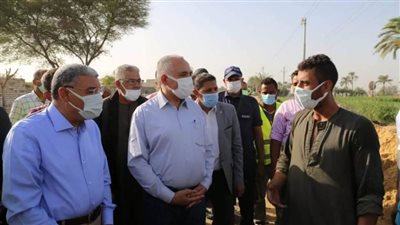 وزير الري يواصل جولته بالمنيا لمتابعة موقف مشروعات الموارد المائية والري 