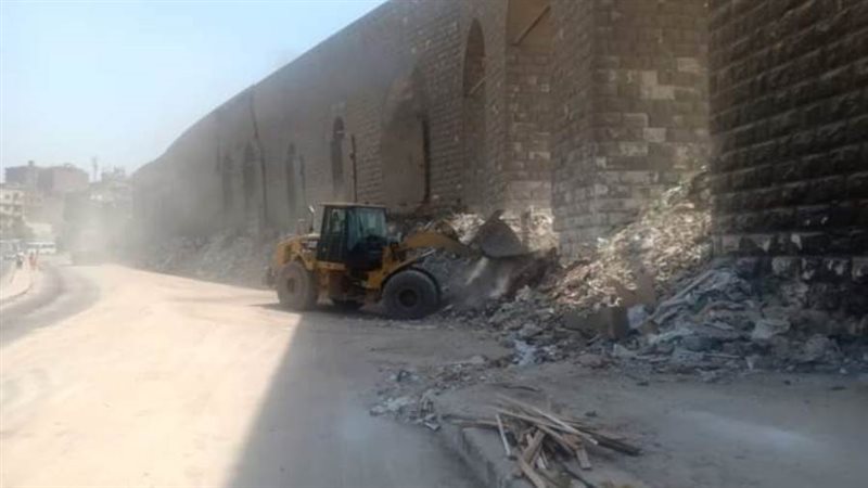 أعمال رفع مخلفات