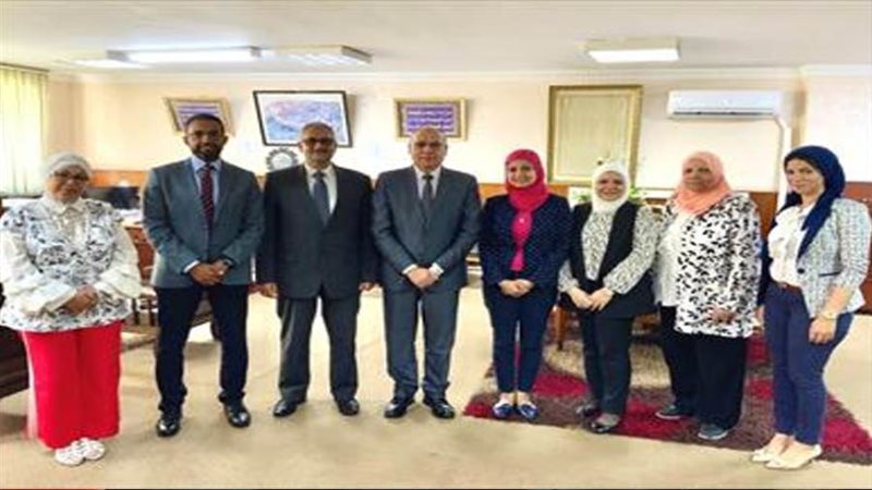 وفد وزارة التخطيط