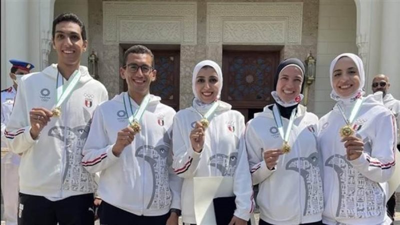 أبطال مصر الأولمبين