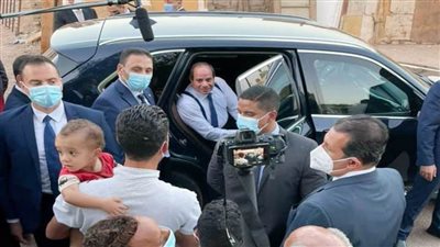 عاجل | الرئيس السيسي يقوم بجولة بمنطقة مساكن الرويسات بشرم الشيخ