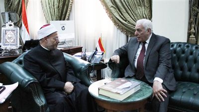 مفتي الجمهورية يستقبل الدكتور أسامة العبد